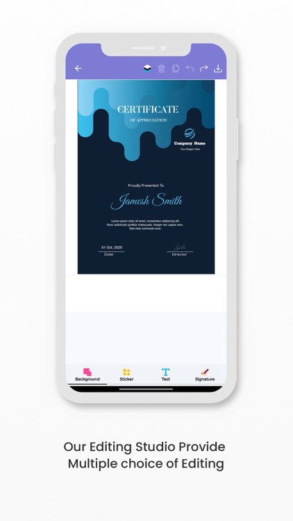 Certificate Maker:Creator screenshot-4