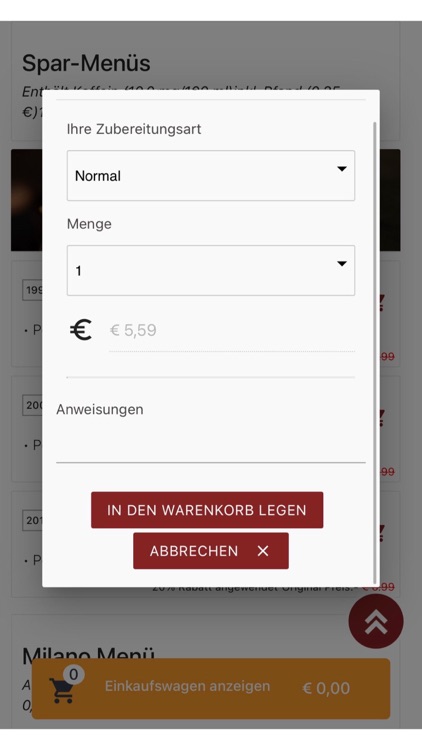 Pizzeria Milano Hürth screenshot-3