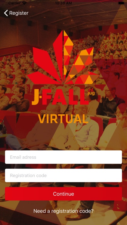 J-Fall Virtual Conference app