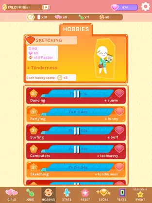 Screenshot 7 Crush Crush - Idle Dating iphone