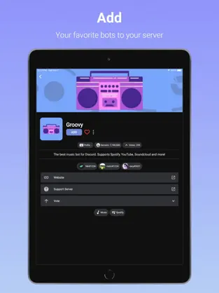 Captura 2 Discord Bots iphone