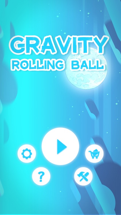 Gravity rolling ball