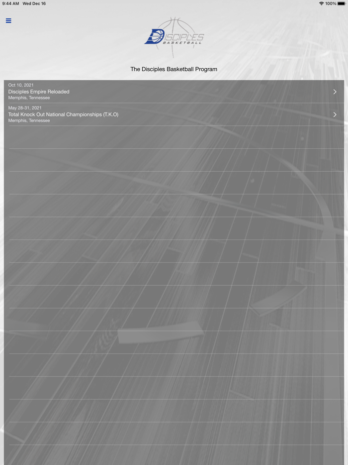 Disciples Basketball