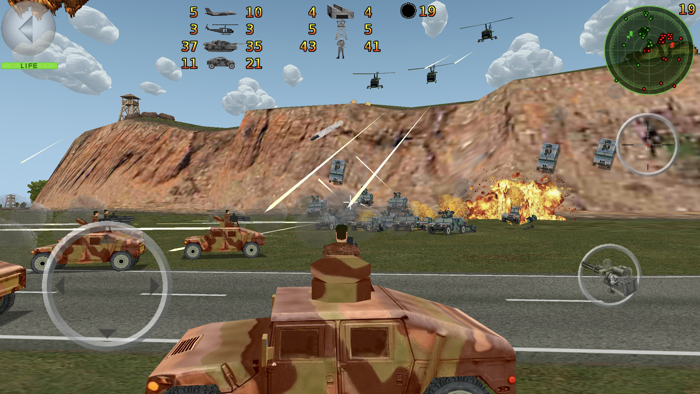 Desert War 3D - Strategy game