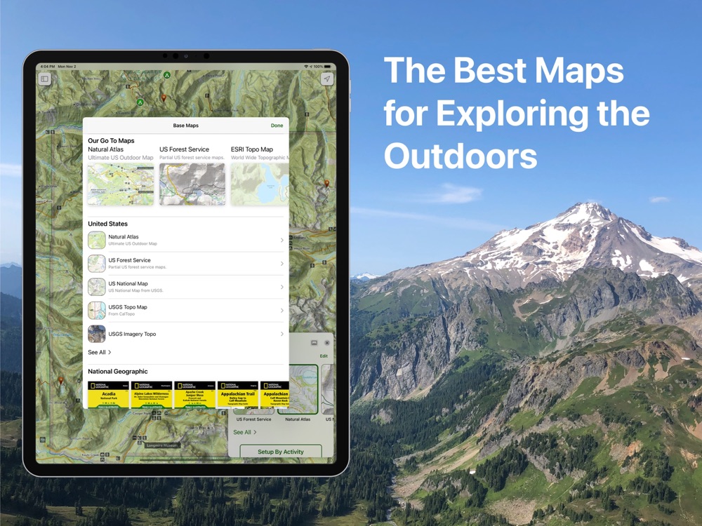 Topo Maps+ App for iPhone Free Download Topo Maps+ for iPad & iPhone