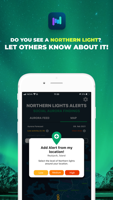 Northern Lights Alertsのおすすめ画像5