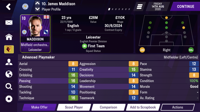 Football Manager 2021 Mobile