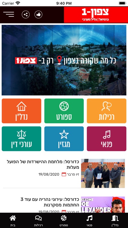 כרמיאל והגליל המערבי