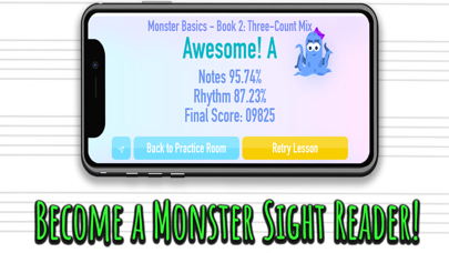 Monster Musician:Reading Game screenshot 4