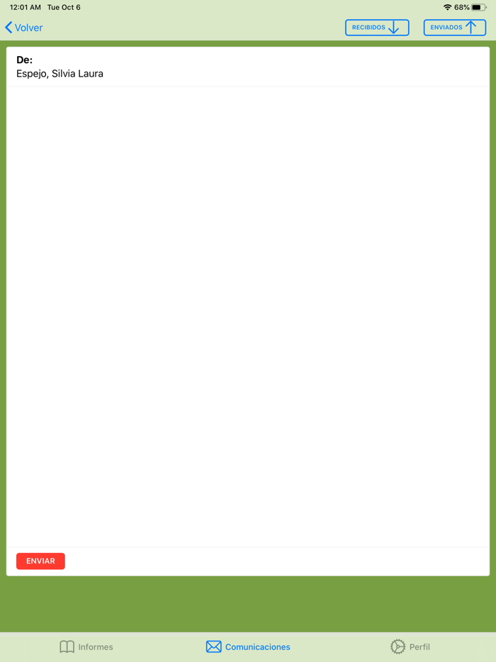 Cuaderno de Comunicaciones