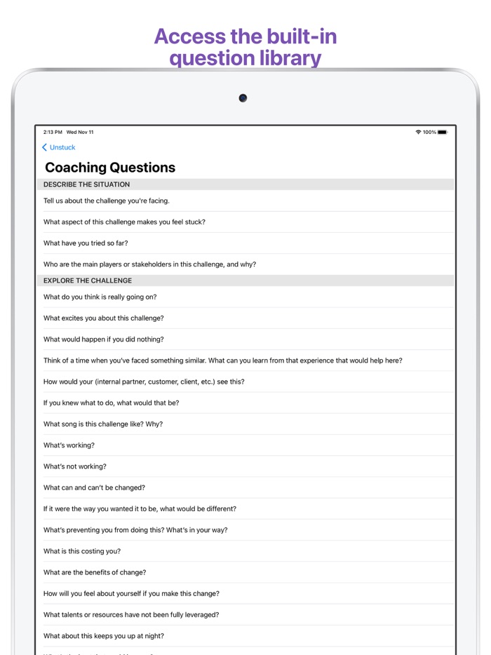 Unstuck - Coaching for Growth