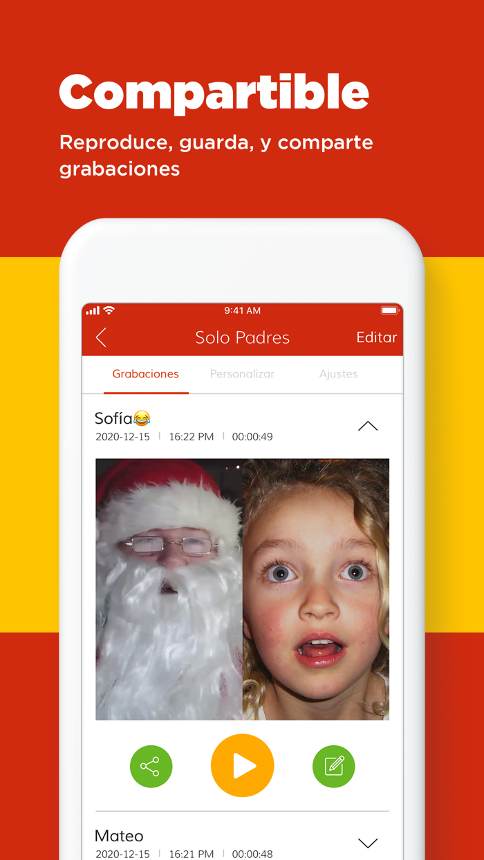 Videollamada a Santa