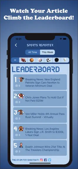 Game screenshot Sports Reporter hack