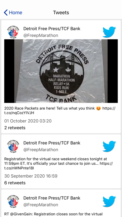 Detroit Free Press Marathon screenshot 3