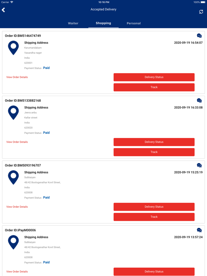 Dod Payshop Delivery