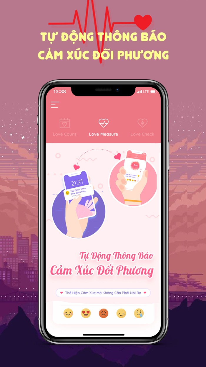 Fall in love Measure Emotions