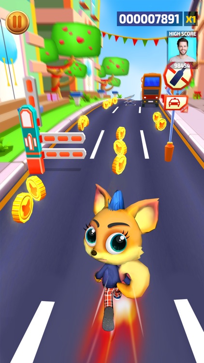 Cat Run- fun running games screenshot-0