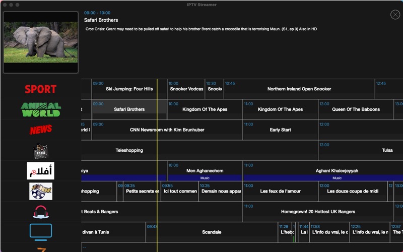 Просмотр iptv на mac os