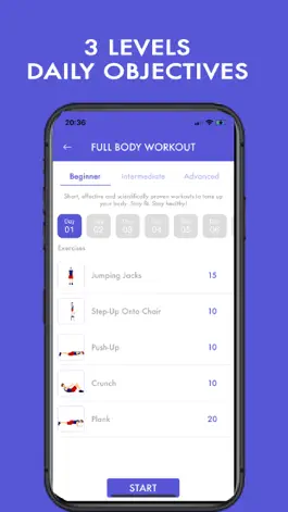 Game screenshot 30 Day Fitness Workouts Home apk