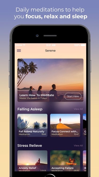 Serene - Meditation & Sleep