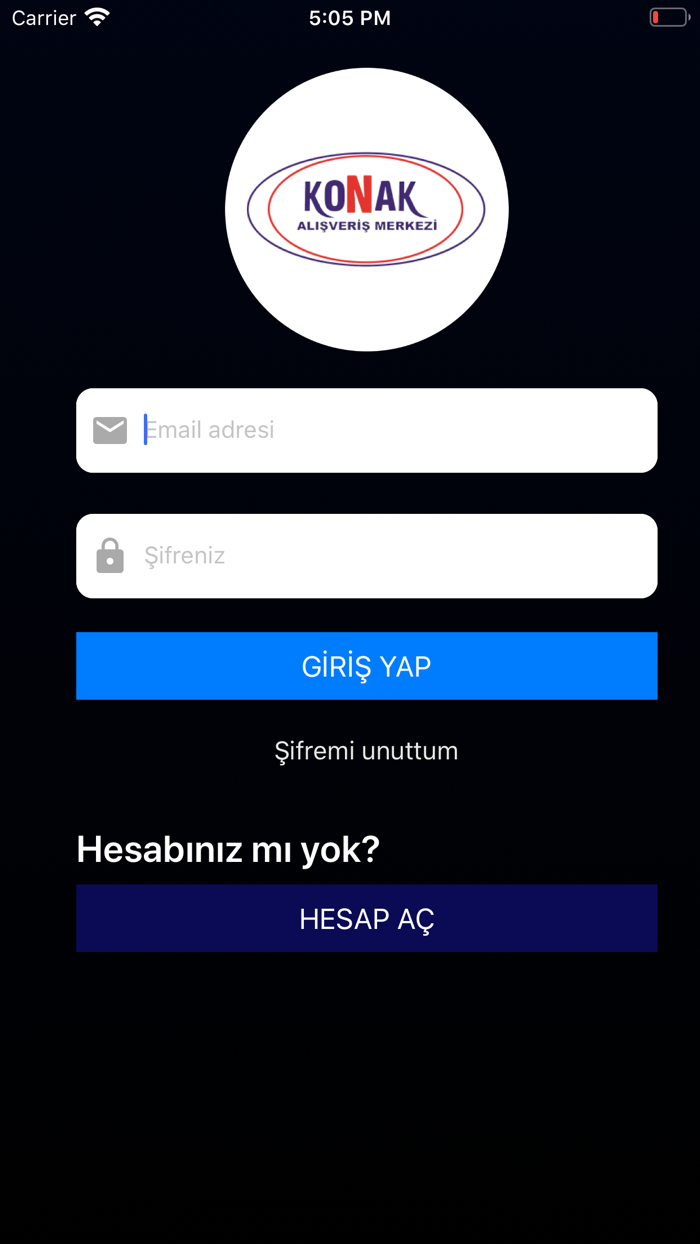 Konak AVM - Sipariş