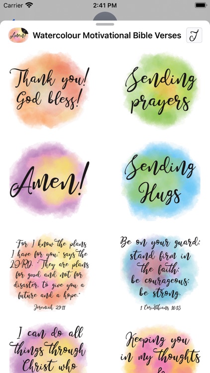 Watercolour Motivational Bible screenshot-4