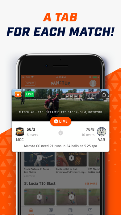FanCode: LIVE Cricket Scoresのおすすめ画像7