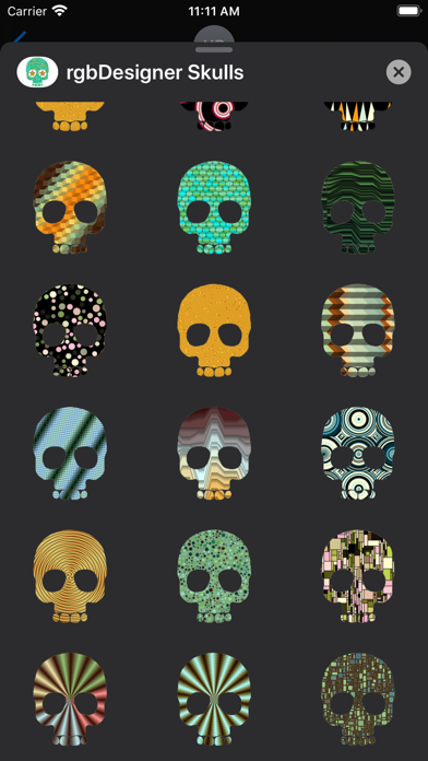 rgbDesigner Skulls screenshot 3