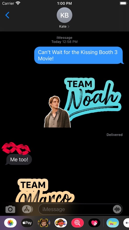The Kissing Booth Stickers screenshot-8