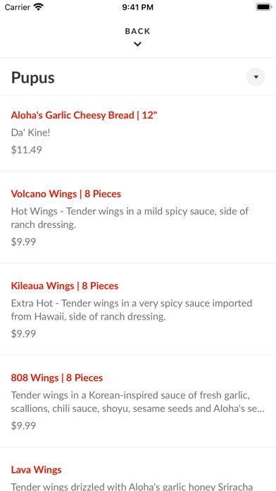 How to cancel & delete Aloha Pizza & Shave Ice from iphone & ipad 3