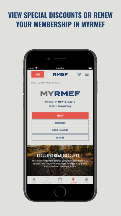 How to cancel & delete RMEF Elk Network from iphone & ipad 4