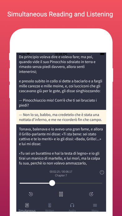 How to cancel & delete Italian Reading & Audio Books from iphone & ipad 3