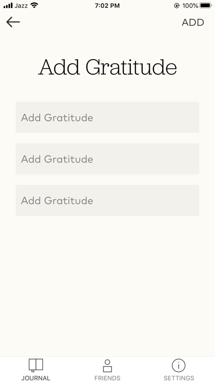 Gratitude Practice