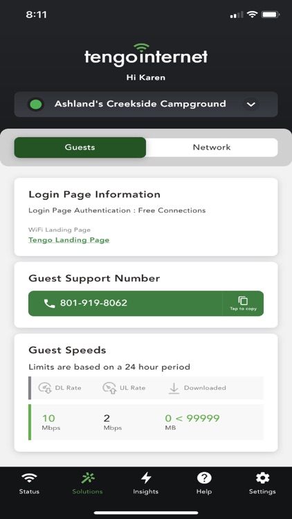 TengoInternet Network Manager screenshot-3