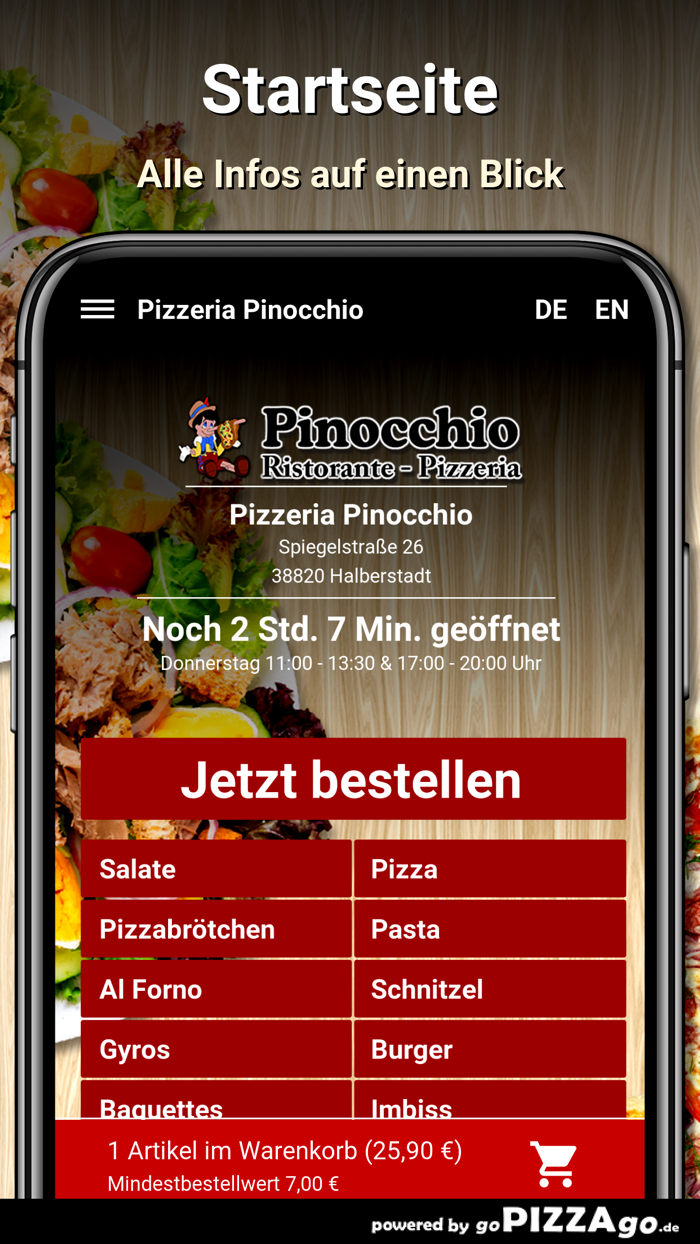 Pizzeria Pinocchio Halberstadt
