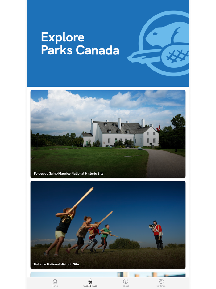 Parks Canada Guided Tours