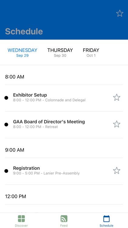 GAA Conference App