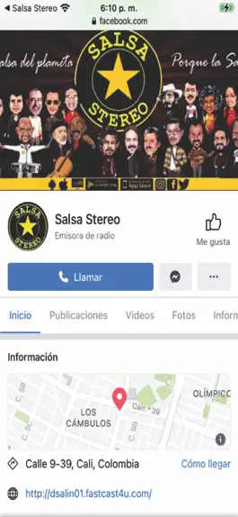 Game screenshot Salsa Stereo Col apk