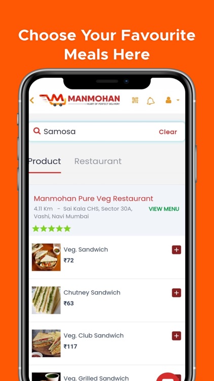 Manmohan Food Order & Delivery screenshot-3