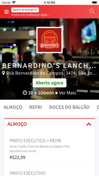 Bernardinos Lanches Oficial