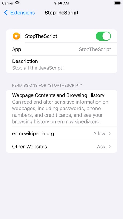 StopTheScript screenshot-5