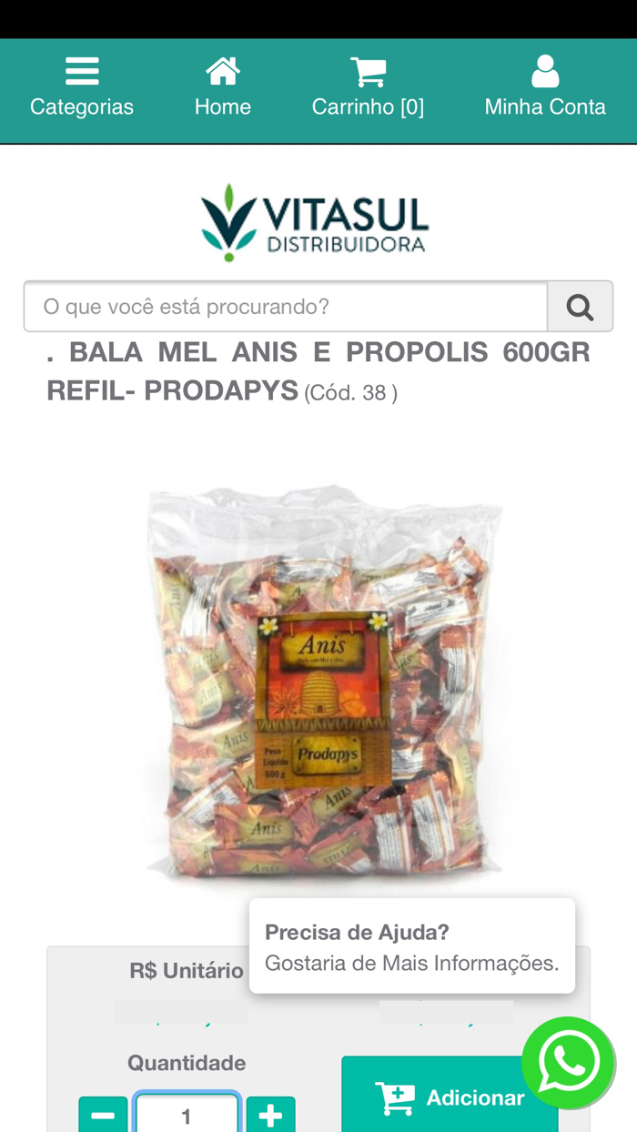 VITASUL DISTRIBUIDORA