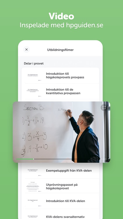 Högskoleprovet - Prova på screenshot-5