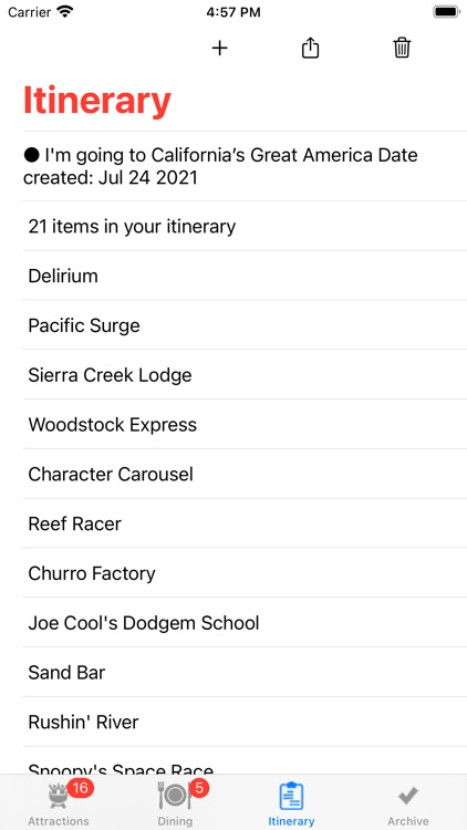 ThemeParkChecklist:Santa Clara