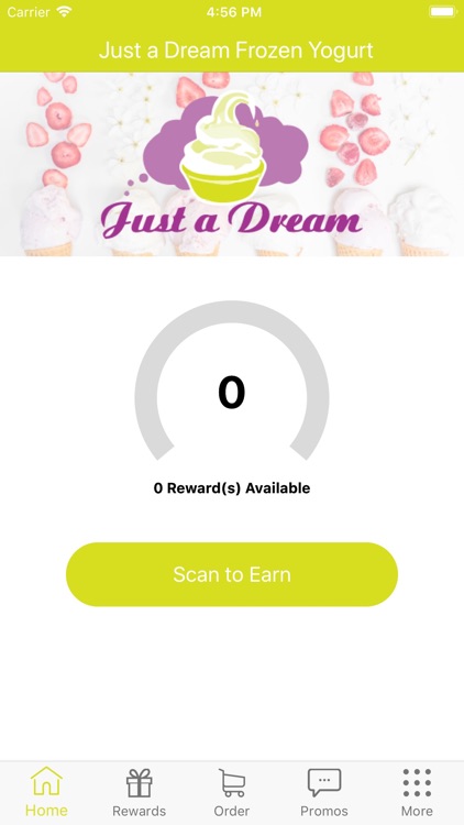 Just a Dream Frozen Yogurt