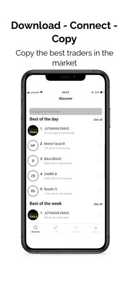 Game screenshot One Connect - Copy Trade apk