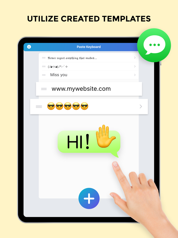 Auto Snap - Paste Keyboard
