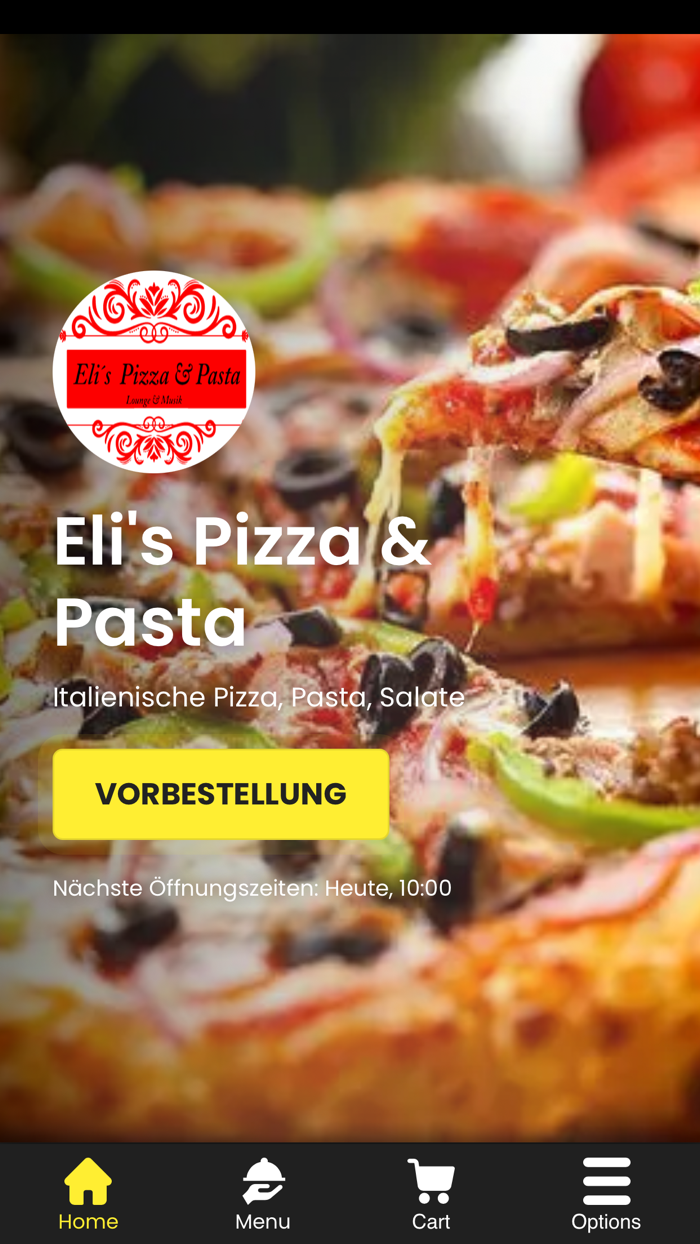 Elis Pizza  Pasta