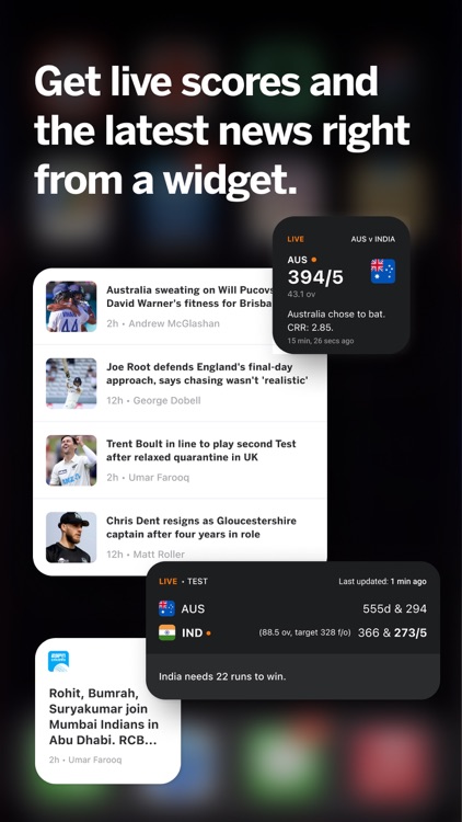 Cricinfo - Live Cricket Scores