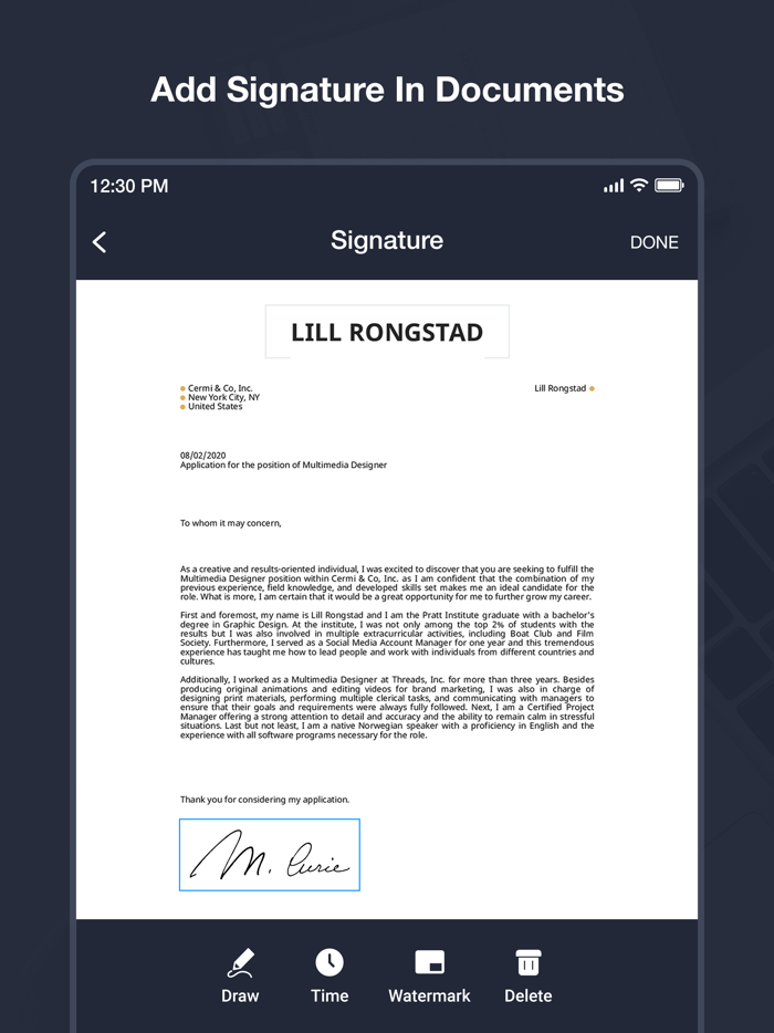 iScanner - PDF  Doc Scanner